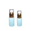 Flip Top Flat HDPE Black Plastic Cosmetic Bottle 2oz Glass Bottle with Childproof Dropper 60ml Cobalt Blue Glass Agran Oil Cosme