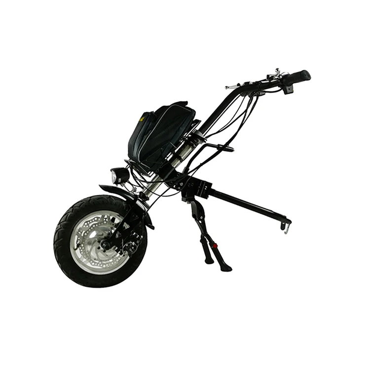 16" 48v 250w 350w 500w hub motor electric wheelchair conversion kit handcycle wheelchair handcycle, Balck