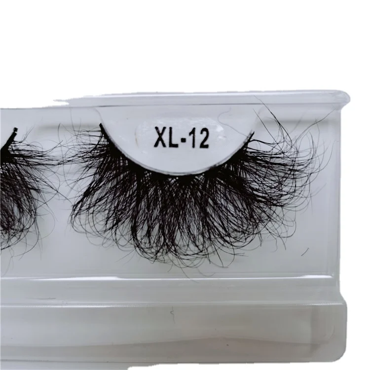 

lashes3d wholesale vendor 25mm 6d fluffy mink eyelashes with packing boxes