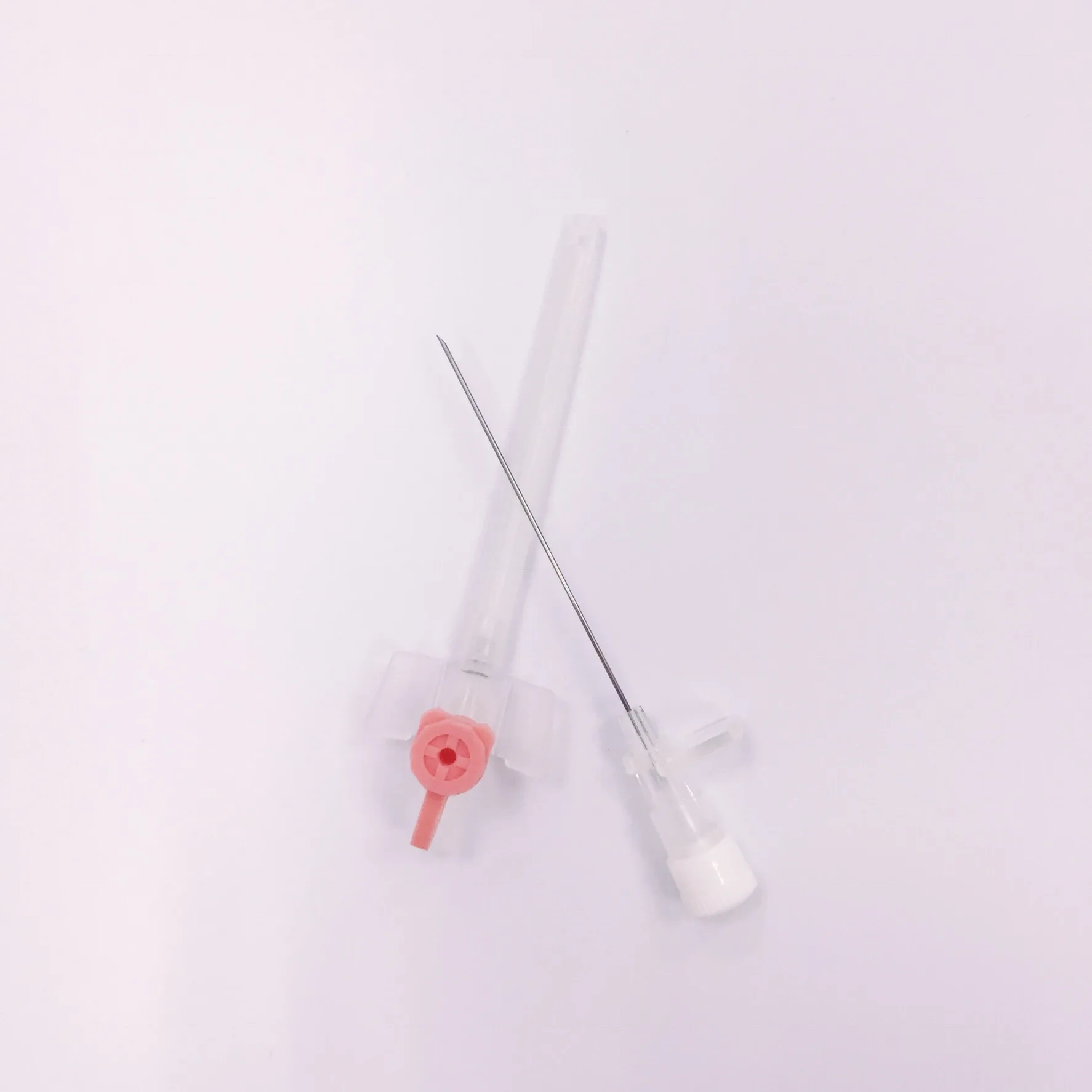 
Iv cannula catheter with injection port 