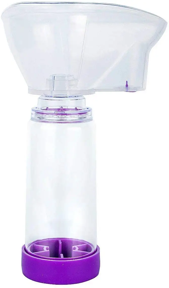 
Greatcare Medical PVC aero chamber for asthma treatment with silicone mask Respiratory Care 