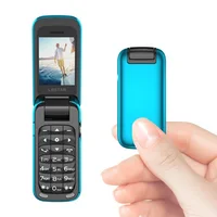 

L8STAR BM60 Mini Flip Mobile Phone 1.14" MP3 Magic Voice Changer Bluetooth Dial 3.5 Earphone Jack Music Cellphone