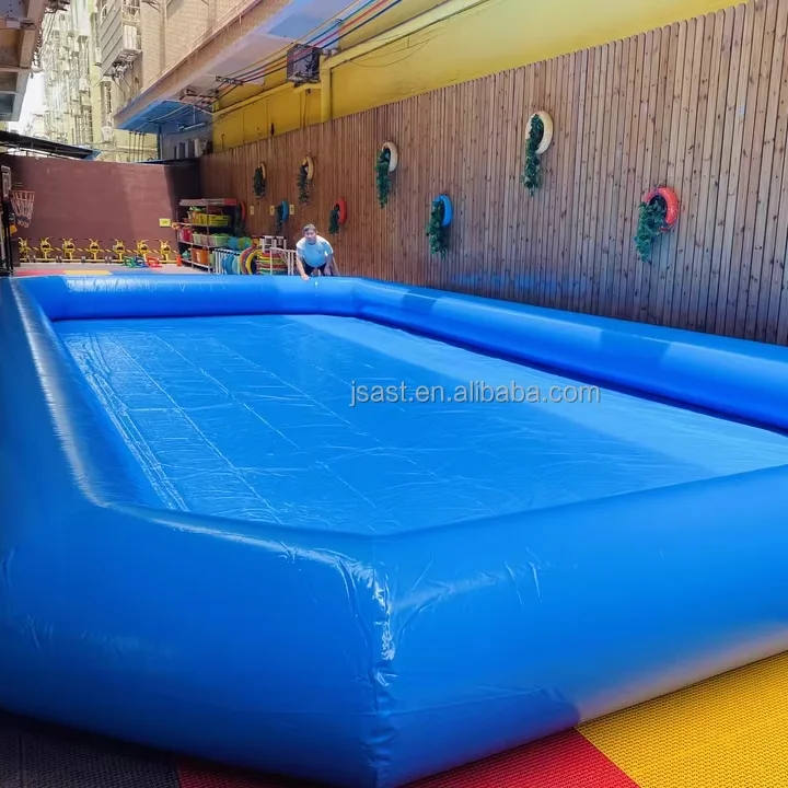 Folding Portable PVC Family Children Adult Inflatable Lounger Large Full Size Garden Backyard Inflatable Swimming Pool Water Bed
