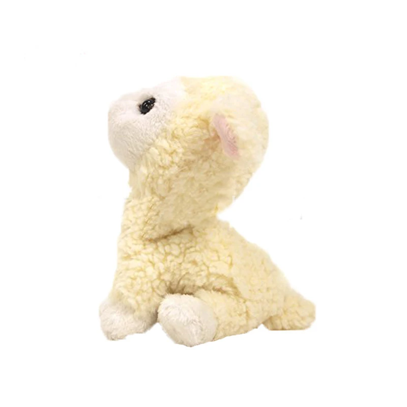 Custom Realistic White Lamb Kawaii Stuffed Animals Teddy Bear Sheep