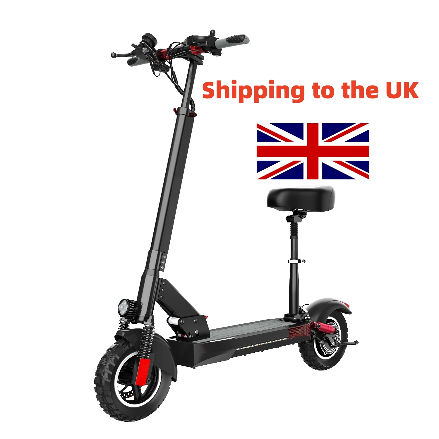 

EU UK warehouse stock electric scooter adult motor 800W off road 10 Inch with 48V foldable e scooter