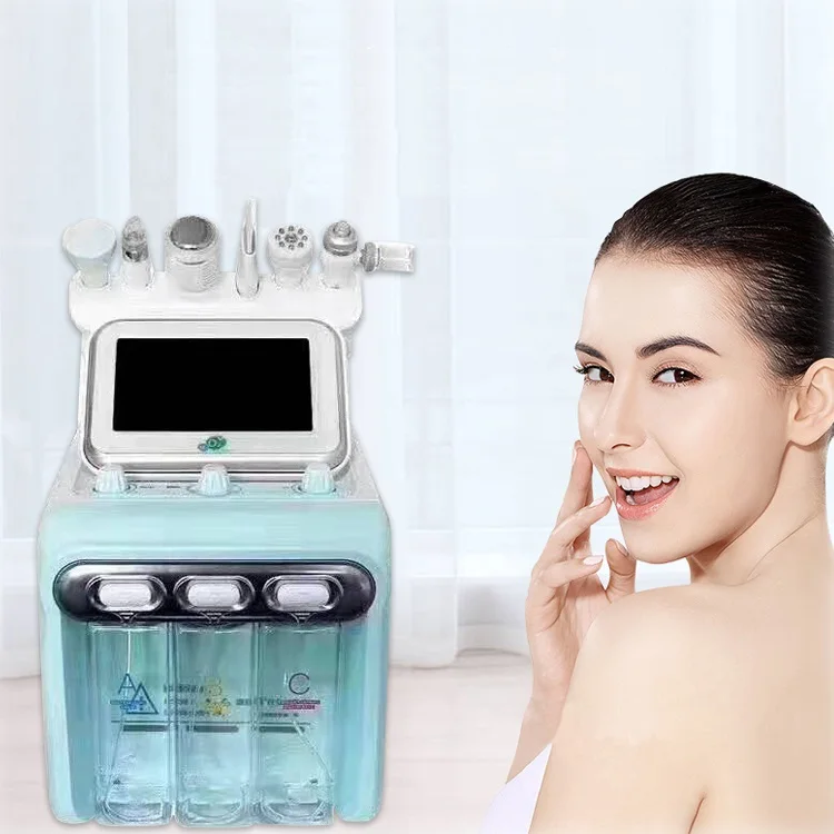 

Multifunction 6 Functioning Water Facial Spa Cleaning Oxygen Skin Tightening Dermabrasion Hydra Machine