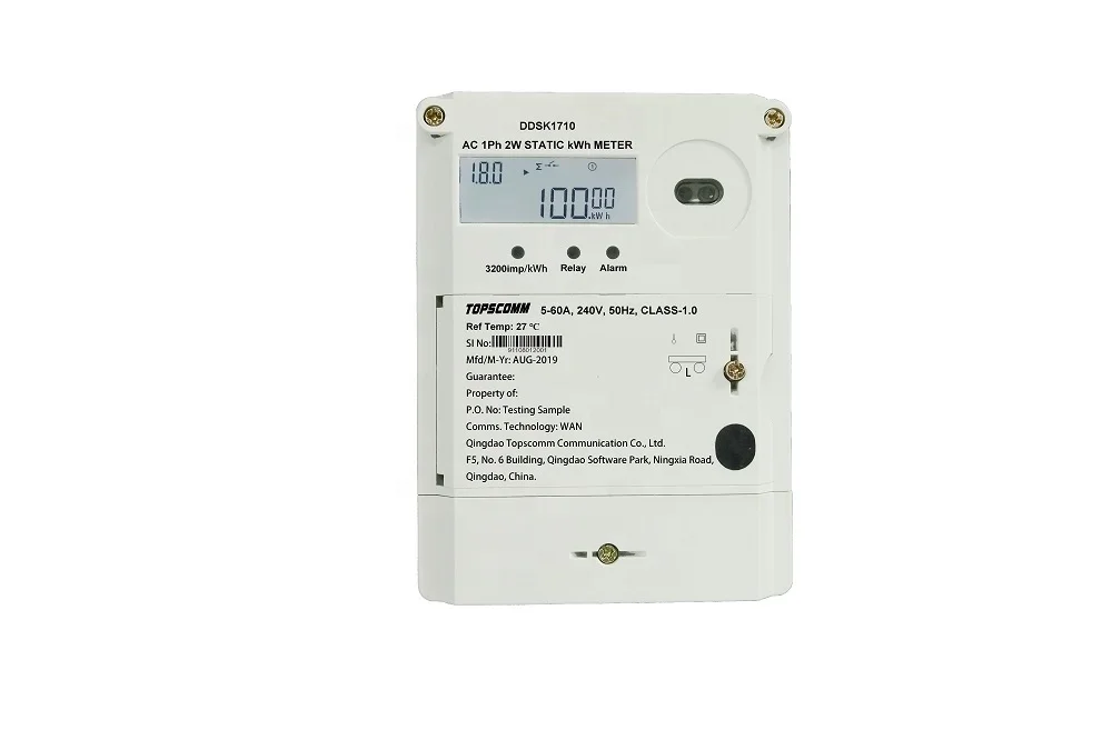 Topscomm Single Phase India Plug Digital Smart Energy Meter View Dc Energy Meter Topscomm Product Details From Qingdao Topscomm Communication Co Ltd On Alibaba Com