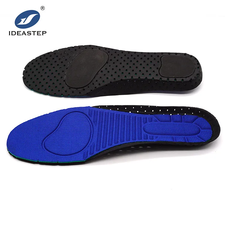 

Ideastep factory directly supply shock absorber cushion ortholite tennis shoes insole, Blue + green + balck