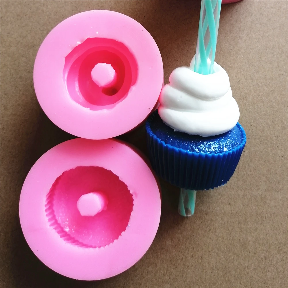 

6014+6015 ice cream straw topper silicone mold