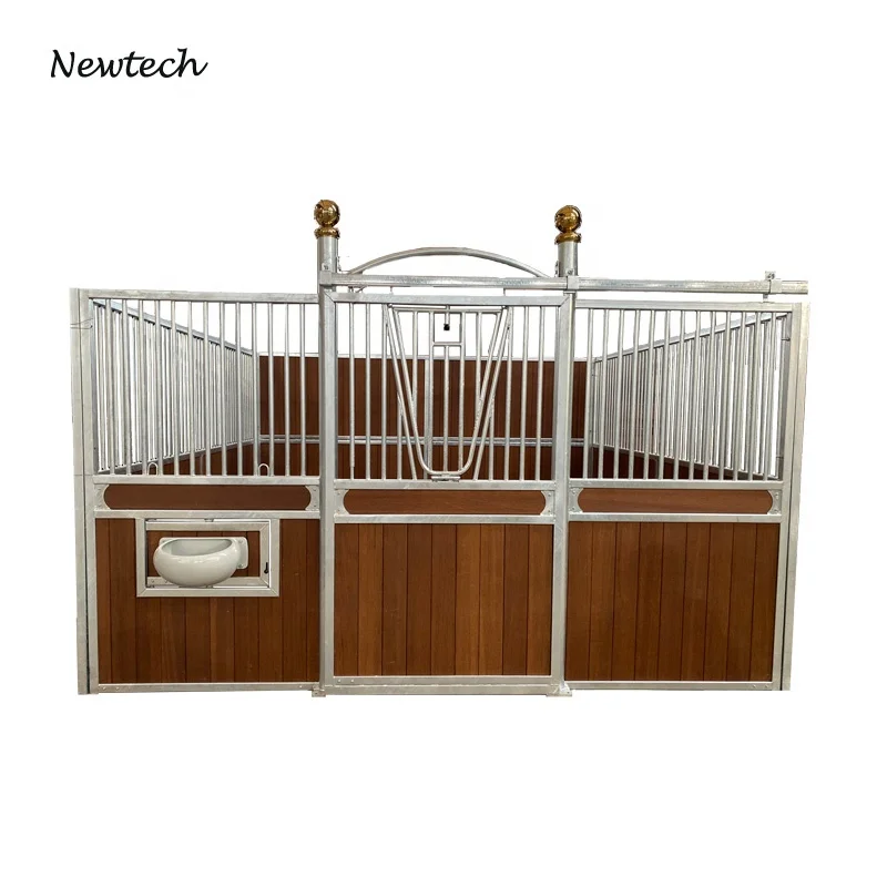 High Quality Hot Dip Galvanized Luxurious Indoor Horse Stable With ...