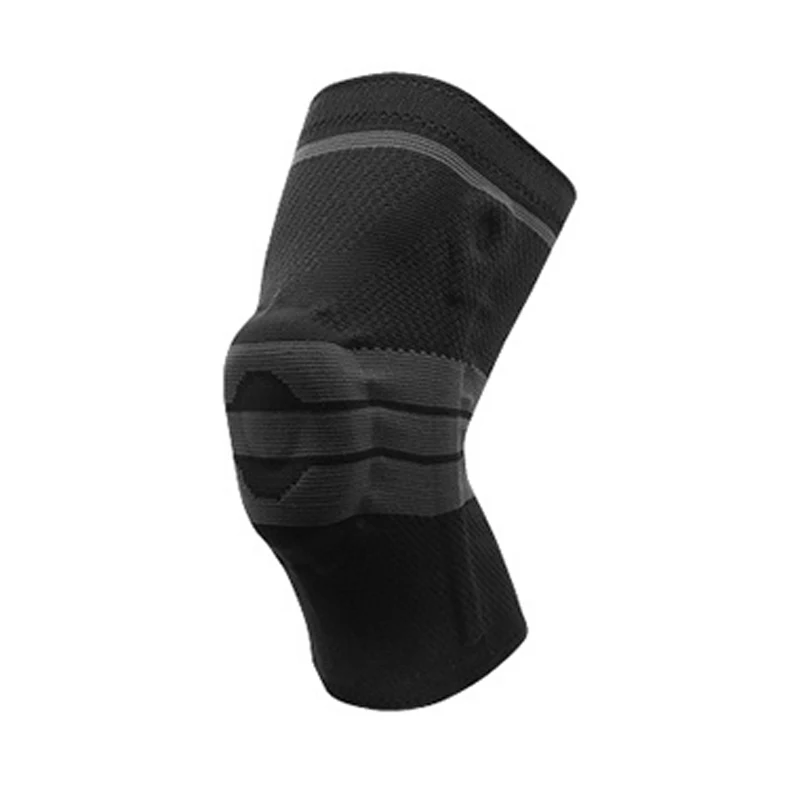 

hot selling non-slip elastic knitted compression tactical knee and elbow pads, Gray, black, red, blue, etc.