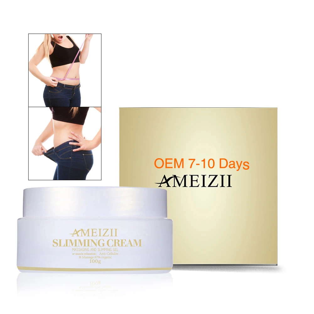 

OEM Belly Fat Burning Slimming Cream Organic Cellulite Removal Weight Loss Massage Gel Abdominal Fat Reduction Detox For Women