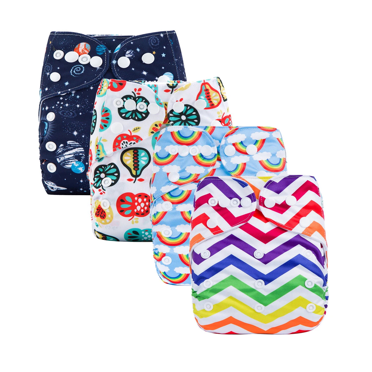 

Reusable Waterproof Washable Ecological Cloth Diapers Baby Pocket Cloth Nappy