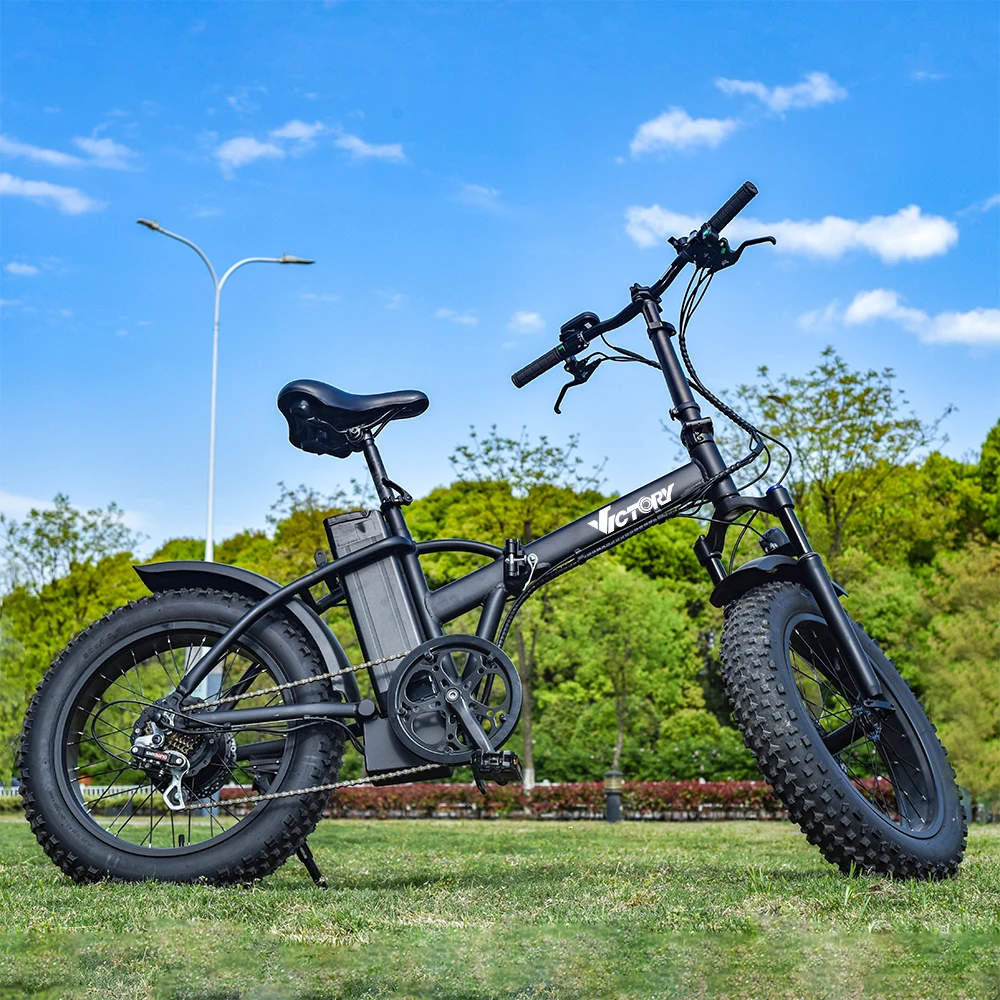 OEM 20 inch 48v 1000W fat tire foldable folding pera bicicleta electrica plegable ebike electric bicycle sepeda lipat listrik, Black, white, customized