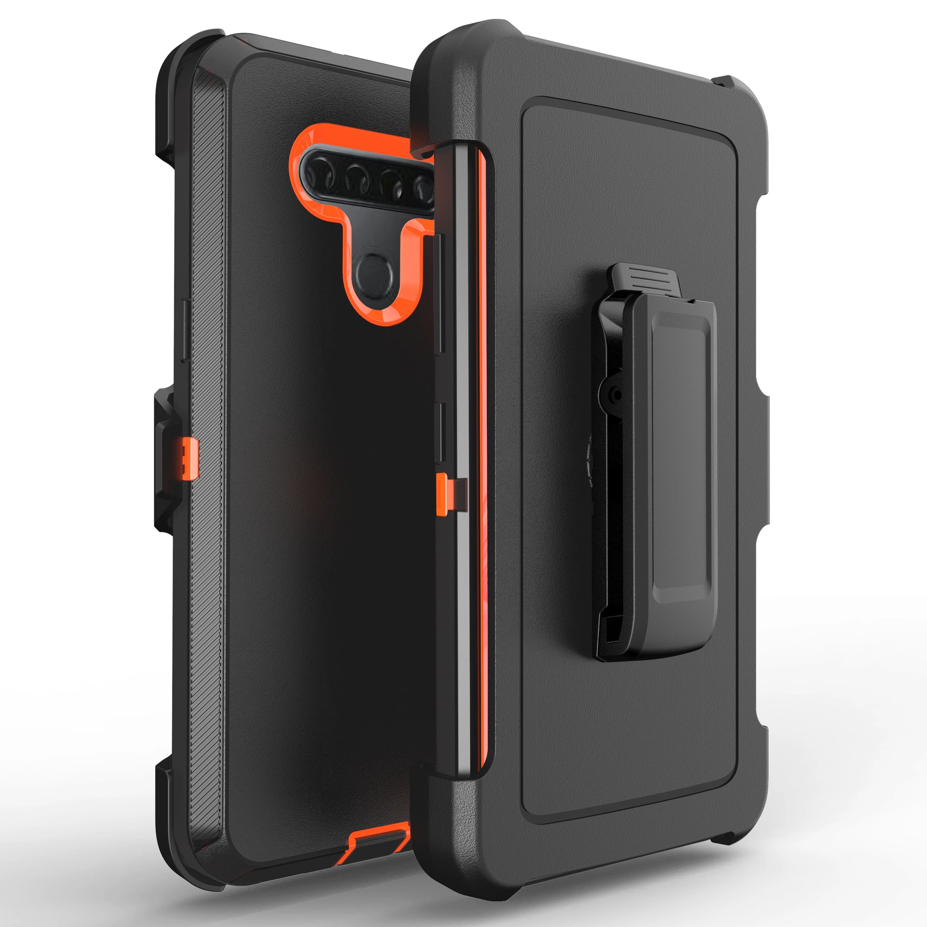 

cell phone case with belt clip Robot Phone Case Cover For LG A51, 10colors