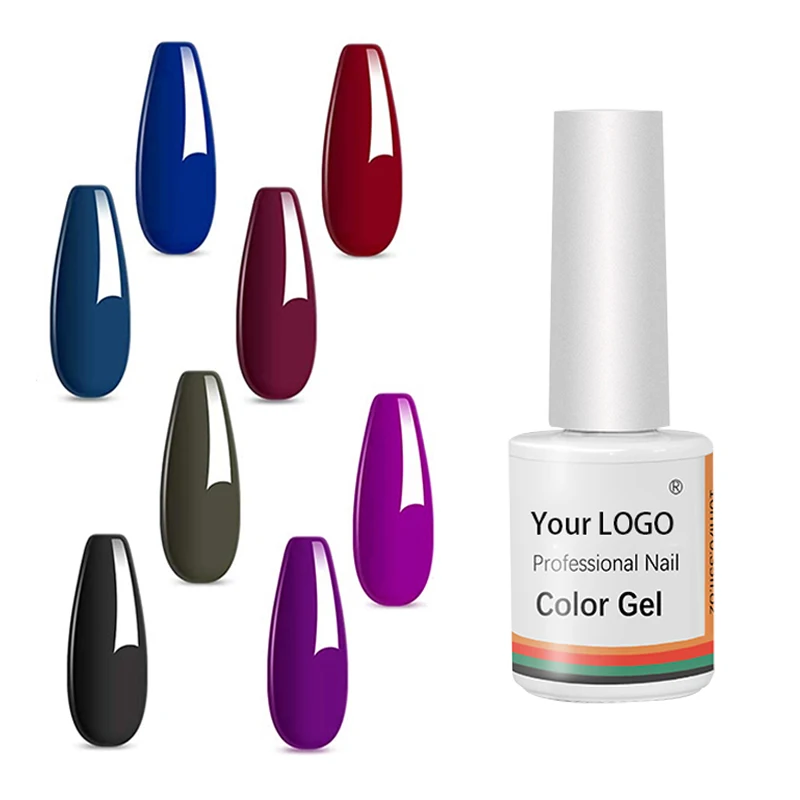 

China Nail Gel Supplier Private Label Colors Soak Off nails polish colour uv gel, 1536 colors,according to color chart