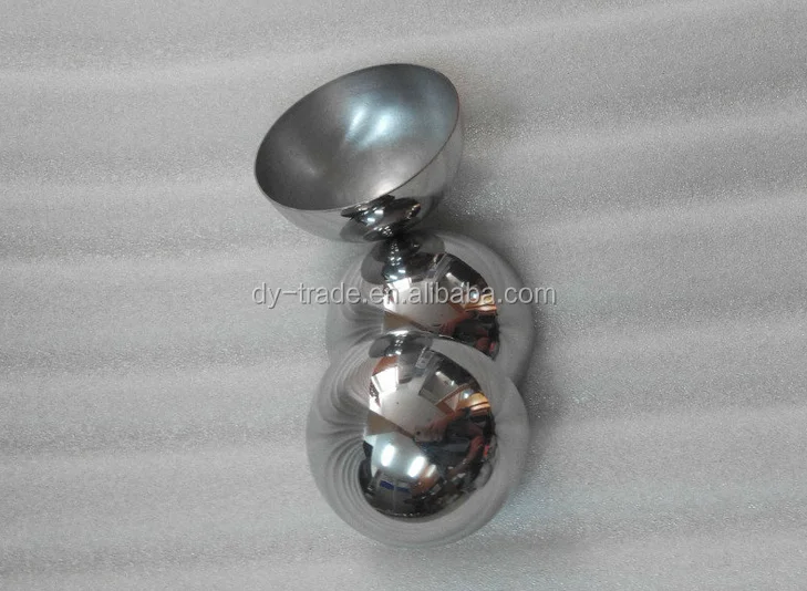 Stainless steel half ball mould 1" 1.5" 2" 2.5" 3"inches bath ball mould