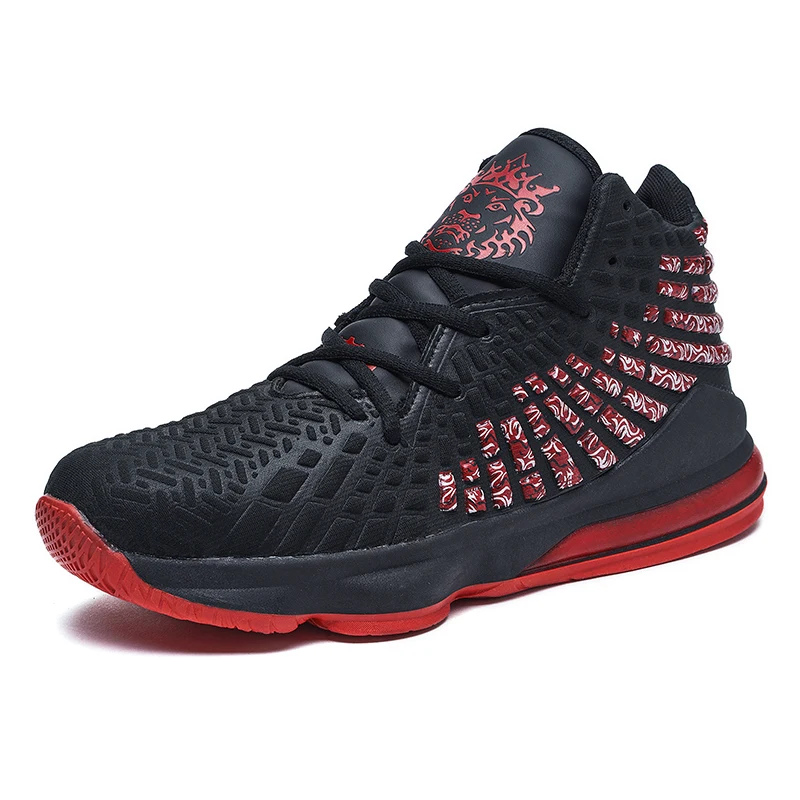 

Hot Sale Lightweight Breathable Upper Sports Mens Sneakers Basketball Shoes, Optional