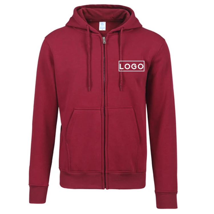 

Custom Logo Cotton Fleece Hoodies Men, Picture
