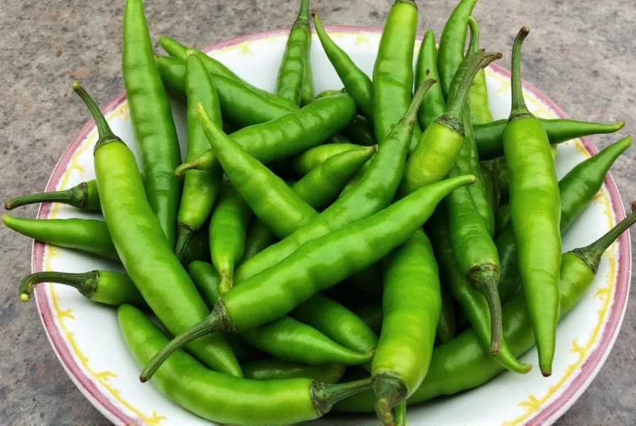 Serrano Chile Comparison