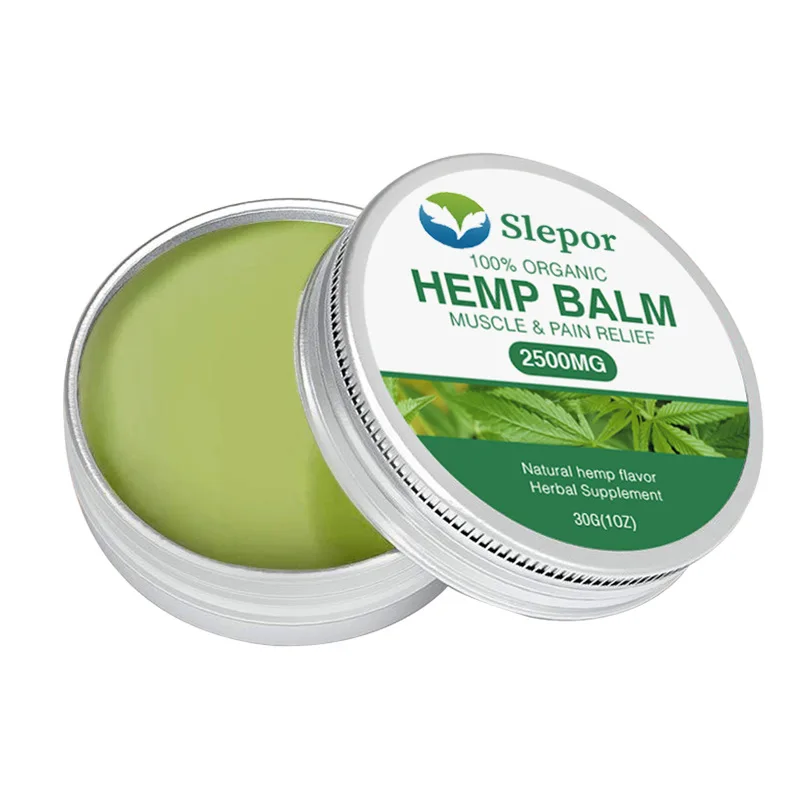 

Free Sample Custom Private Label Natural Herbal Healing Muscle Pain Relief Hemp Oil CB D Balm 30g