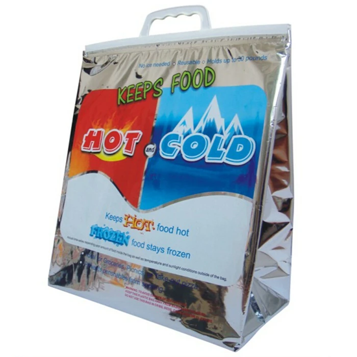 Hot Cold Storage Bags For Food Reusable Thermal Insulated Lunch Bags ...