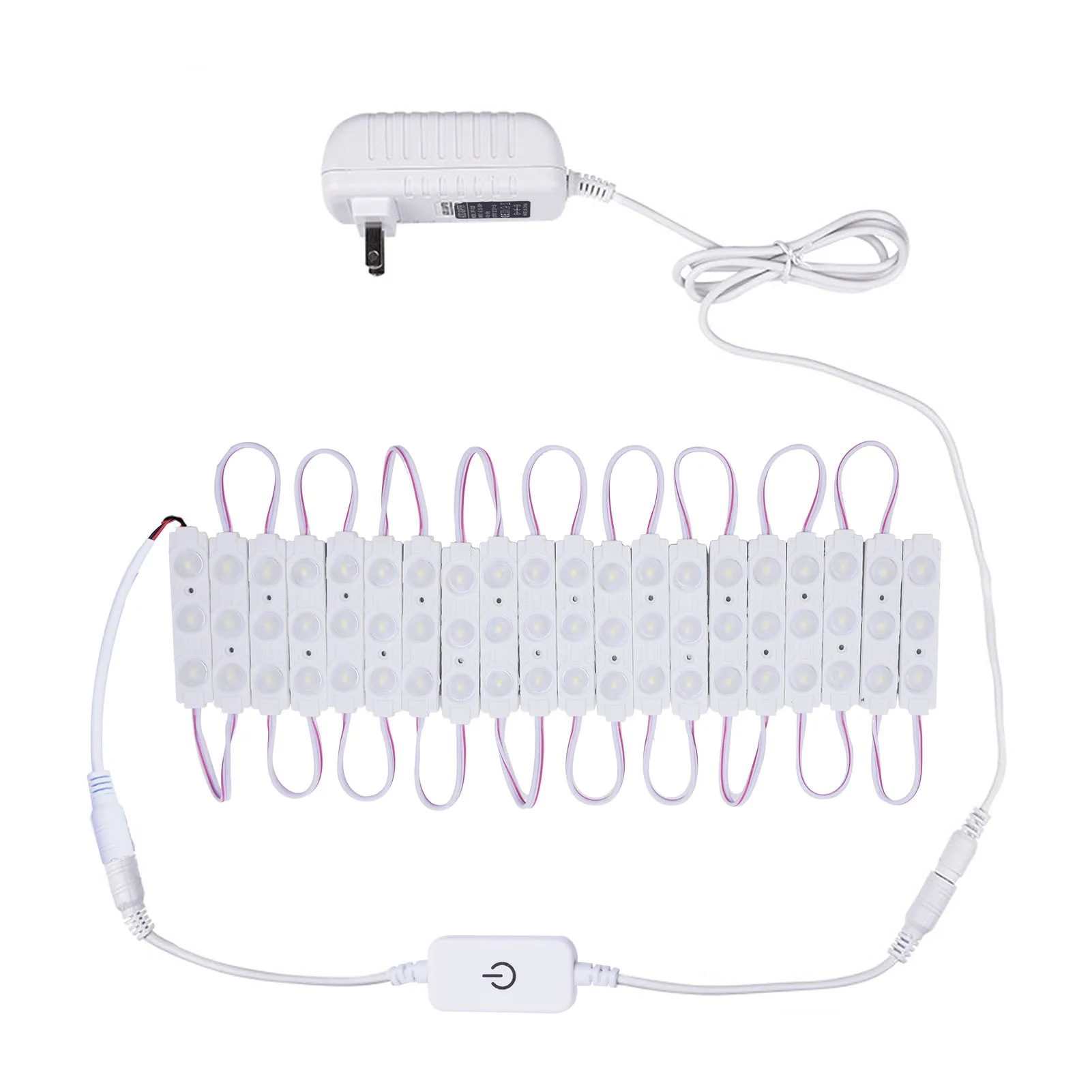 LED Mirror Front Light Waterproof Touch Dimmer Makeup Light