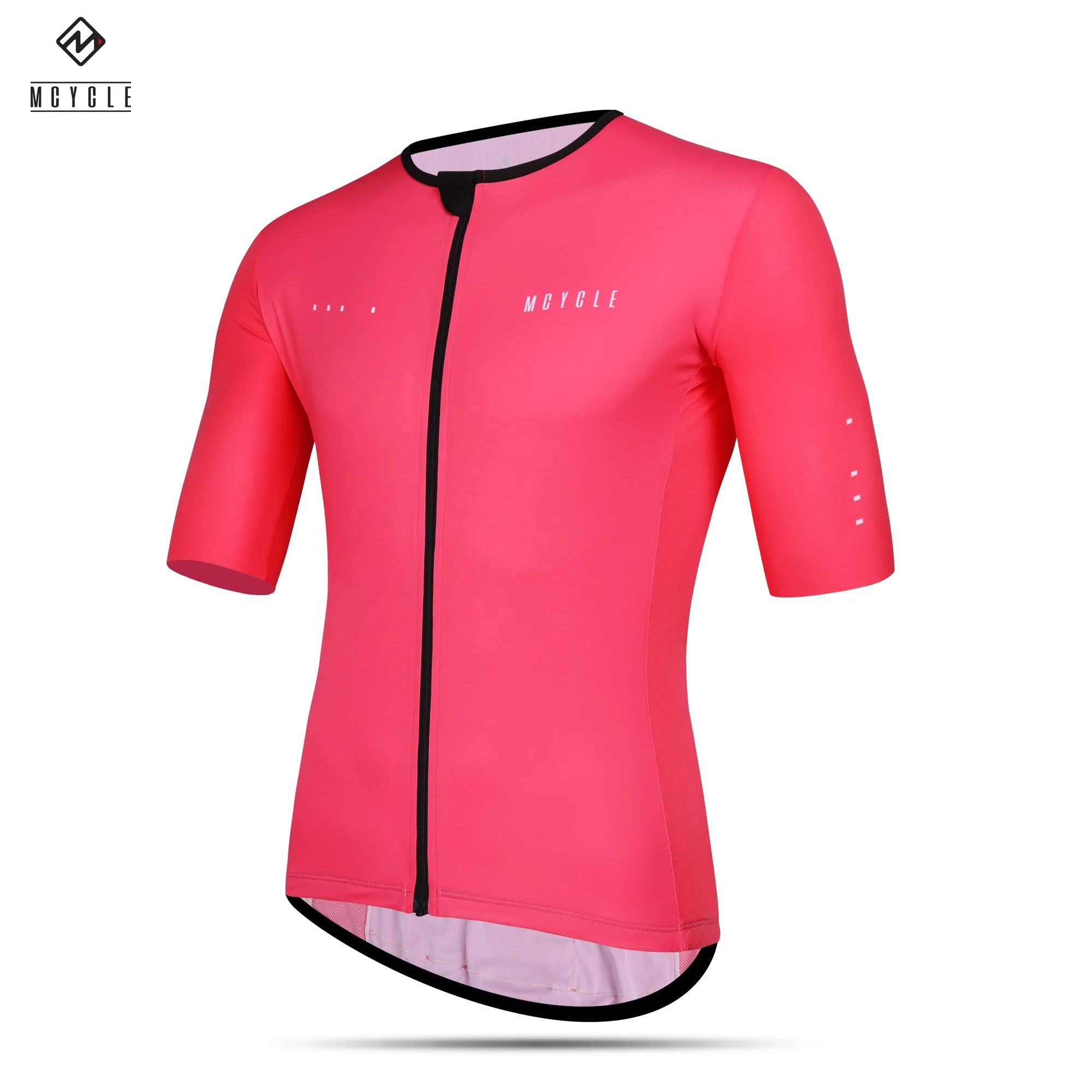 

2019 OEM Cycling wear Jersey Pro cycling Aero Flyweight Laser Cutting Jersey, Pink