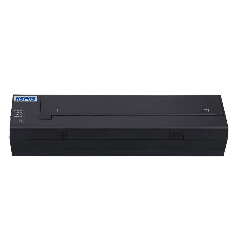 

HSPOS Hot Sales A4PU Portable Thermal Printer high printing speed