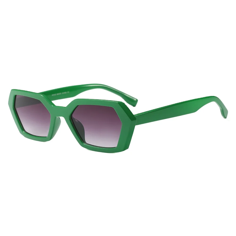 

Hot Sale Fashion Cheap Polygon Shades Wholesale Sunglasses China, As picture