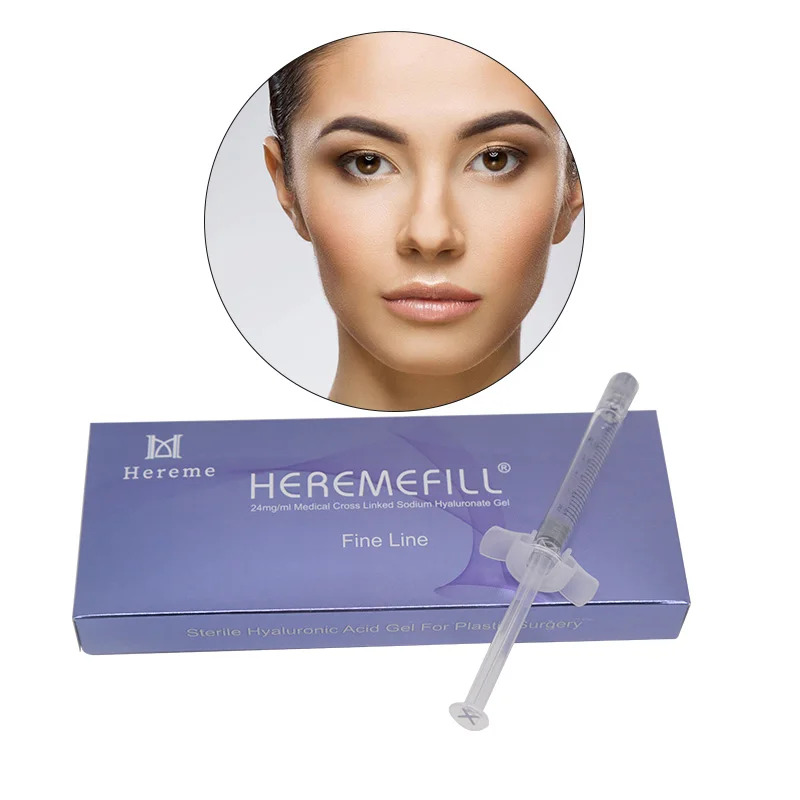 

3ml anti wrinkle face dermal filler injectable cannulas injection for sale