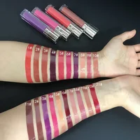 

21 colors China cosmetics vendors lipgloss lip stick private label clear waterproof glossy lip gloss