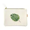 Multi-Purpose Blank Cotton Canvas Pouch Bag with Zipper for Makeup, Cosmetic, Pencil, Invoice, Bill, Travel Toiletries,
