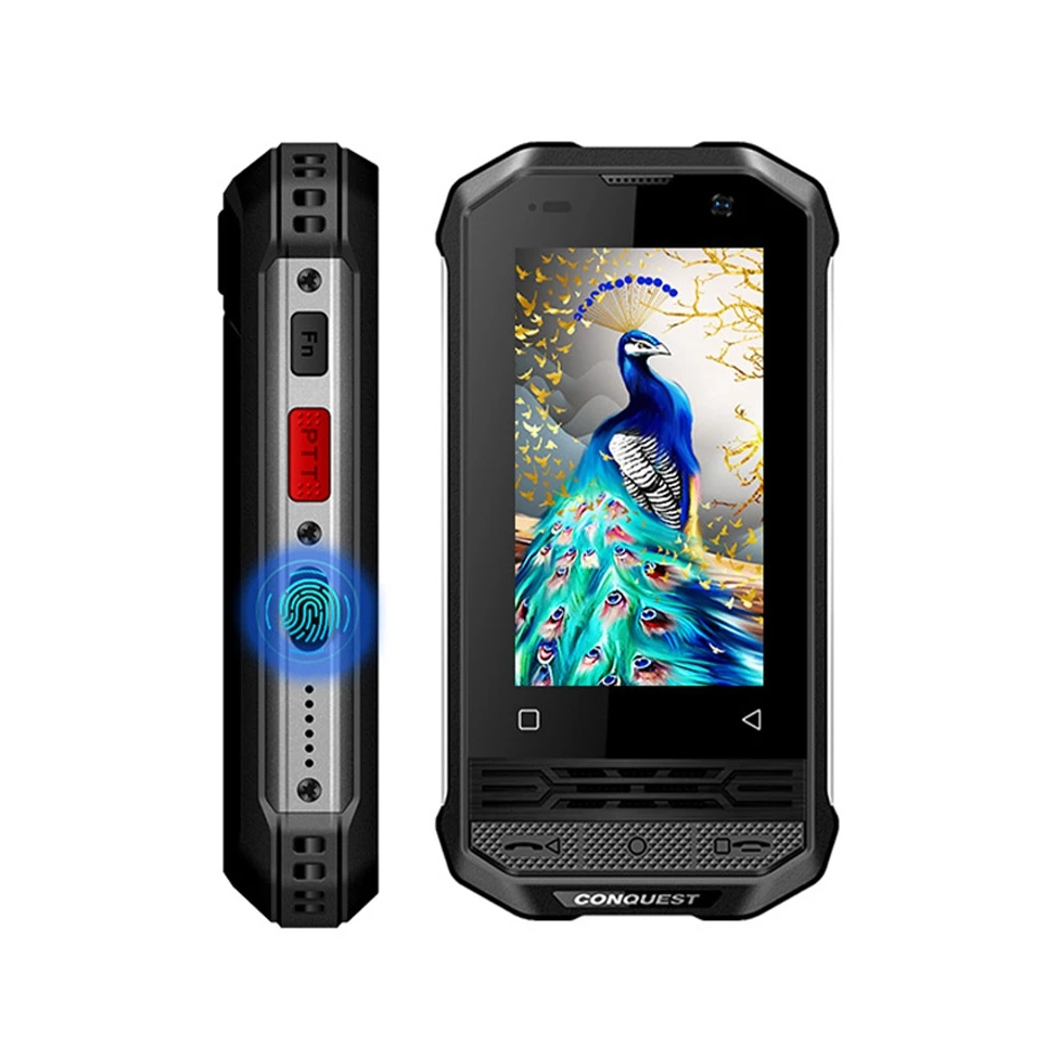 

Conquest F2 3GB+32GB NFC 3" display PoC radio walkie talkie enterprise mobile smart 4G Android 8.1 mini rugged phone cellphone
