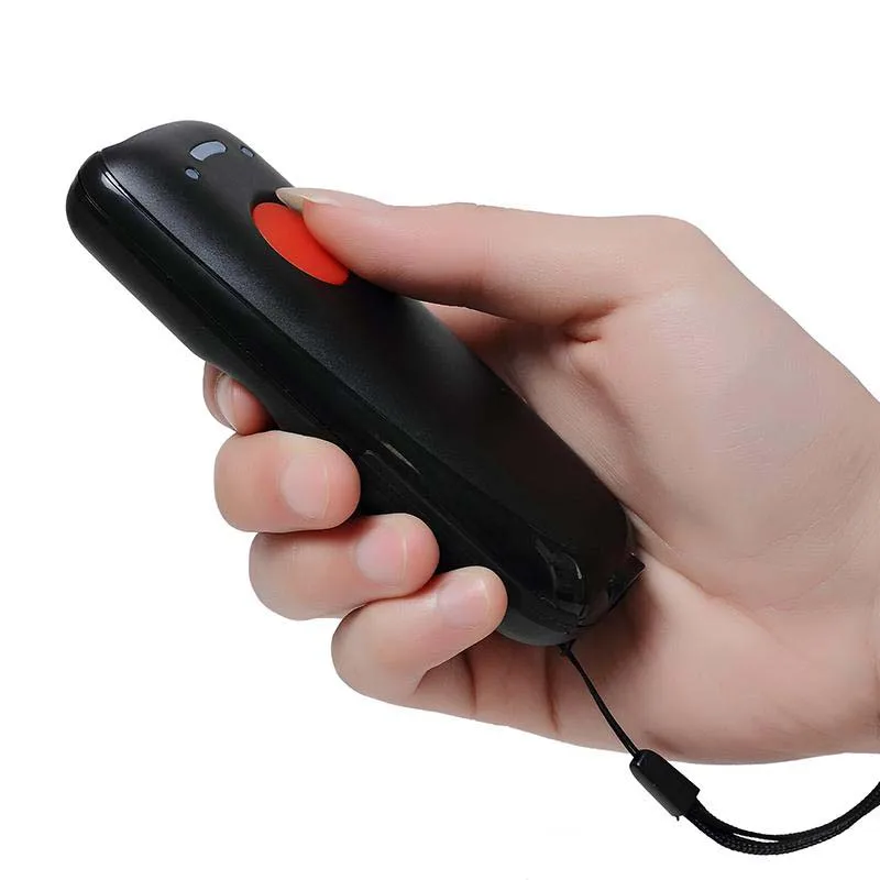 

Scanhero 1092BT handheld usb 1d mini android portatil wireless blue tooth bar code portable CCD barcode scanner, Black