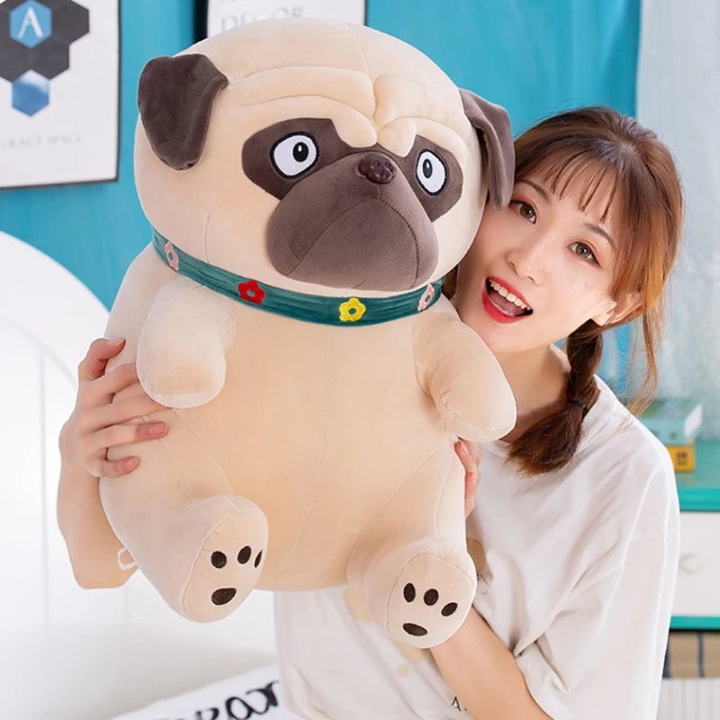 
2020 New Product Plush Toys Pug Dog High Quality Realistic Soft Toys Dog for Children 