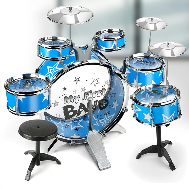 Small size 5pcs Children music primer Children Music Instrument drum set