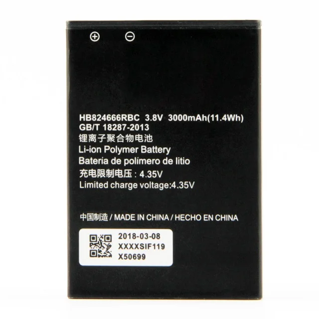 

HB824666RBC Battery For Huawei E5577 E5577Bs-937 Wifi Router Replacement Batteries 3.8V 3000mAh