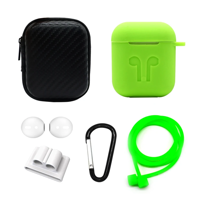 

AirPod Skins and Leather Protective Charging Case Cover 6Pcs