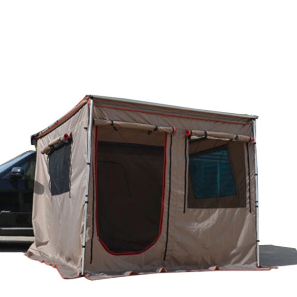 

changing room for car awning