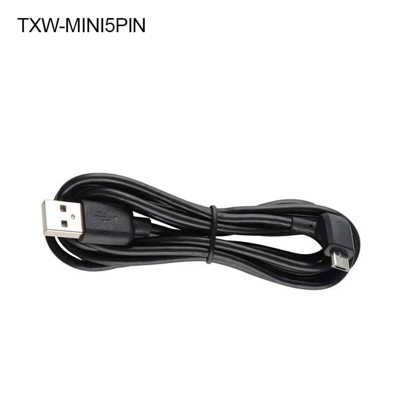 

High Quality Right Angel Mini USB Cable GPS Cable, Black or customized