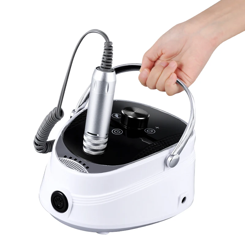 

electric nail art drill machine acrylic professional 35000rpm strong rechargeable nail drill