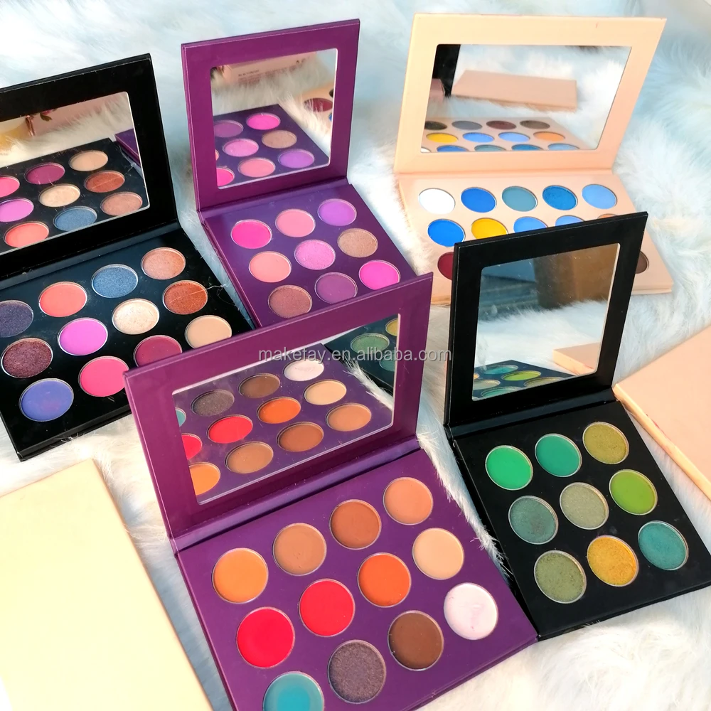 

Wholesale make your brand eyeshadow palette private label pigmented eyeshadow palette custom, 117 colors