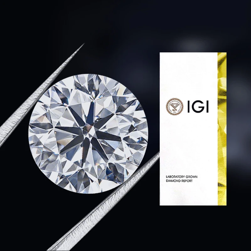 

5ct 4ct 3ct Wholesale Big Lab Diamond Lab Grown Diamond Manufacturer Loose IGI GIA CVD Diamond