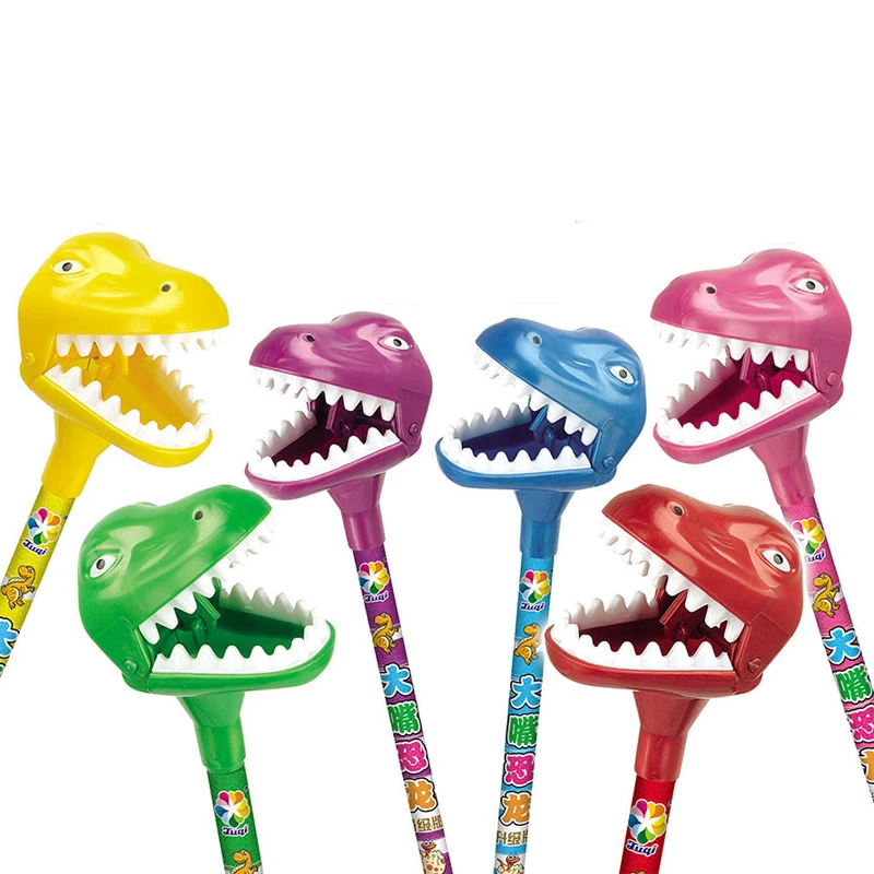 2019 Hotsale Candy Product Type Big Mouth Dinosaur Grabber Candy Toys ...