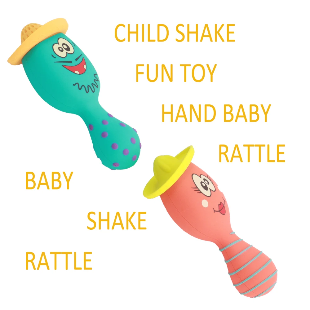 
Huiye Child Shake Fun Toy Hand Baby Rattle Electric Rattle And Shake Musical Toy Rattle For Kids 2PCS/SET 