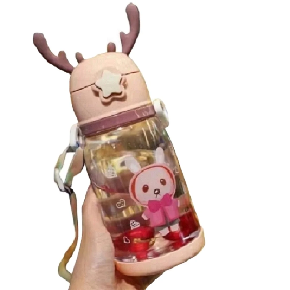 

New Lovely Pc Plastic Kids Plastic Cups With for Children Out