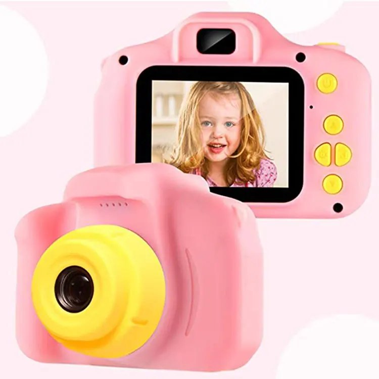 

Cute Digital Kids Camera 1080 HD Screen 2 Inch Children Cartoon Toys For Gifts, Mini Camera Kids Cartoon Video Game Kids Camera