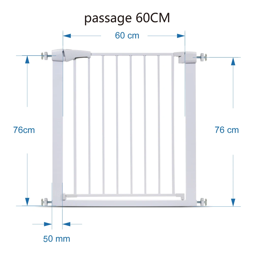 
Pressure mounted safety baby stair gate 