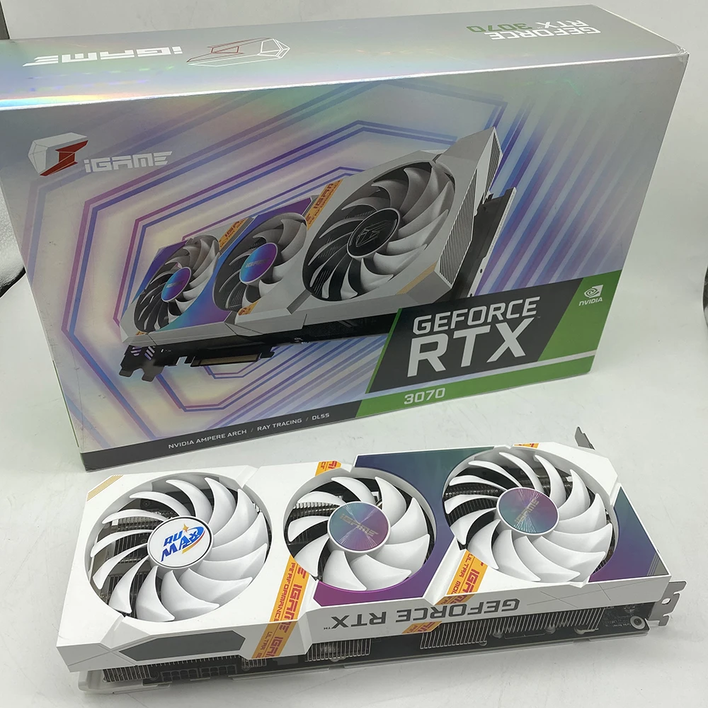 Rumax GALAX NVIDIA RTX 3070 8GB BOOMSTAR OC Gaming Graphics Card with ...